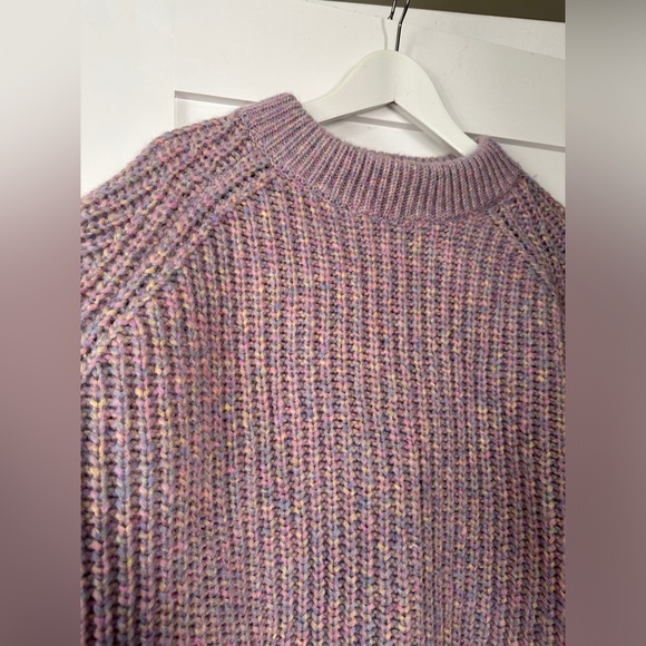 Tinycottons Tiny Big Sister multicolor mockneck sweater - Picture 2 of 5